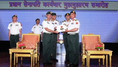  प्रधान सेनापतिको कार्यभार रथी सिग्देललाई 